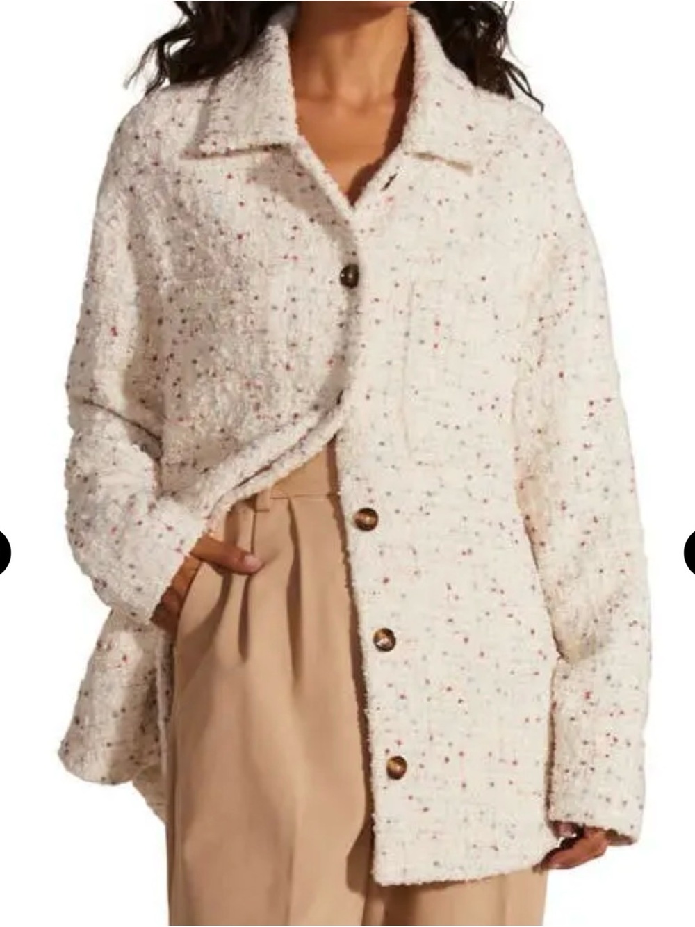 The Favorite Daughter Tallulah Tweed Jacket